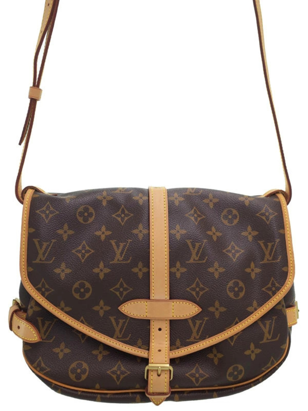 Louis Vuitton Monogram Saumur Shoulder Bag